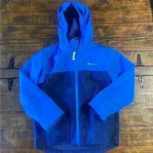 Eddie Bauer Youth Boys Lone Peak 3-in-1 Jacket Blue S 7/8